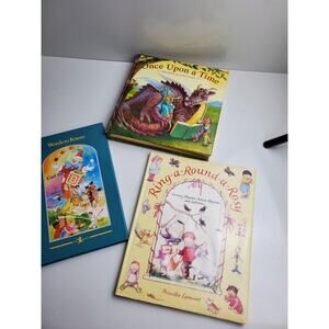 Mixed Lot of 3 Children's (Nursery Rhymes, Fairy Tales & Words) Hardcover Books